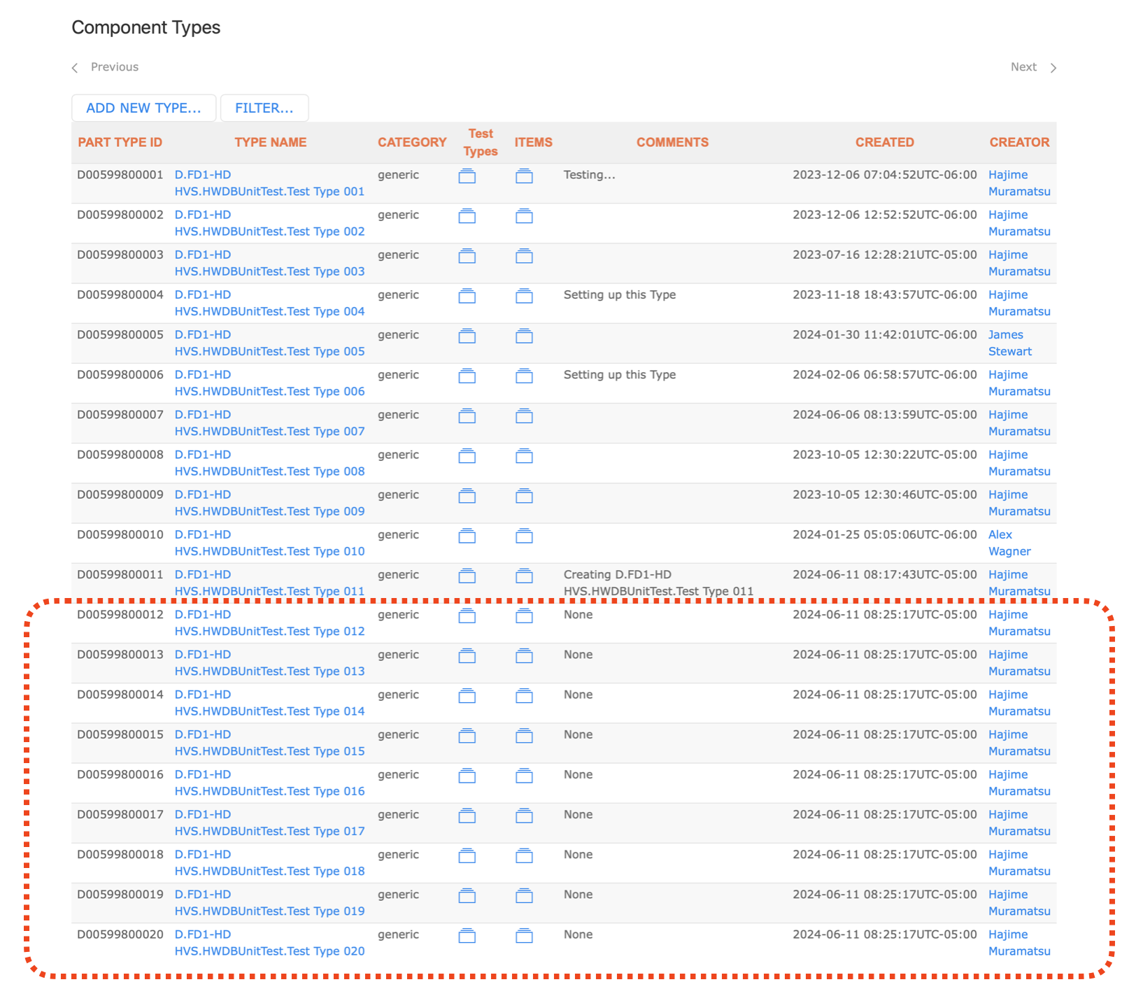 sheet comptype saved